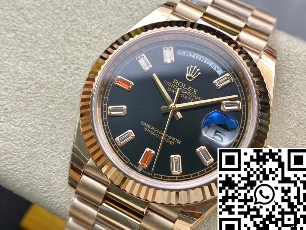 Rolex Date EW Factory Black Day 40MM Dial 0902